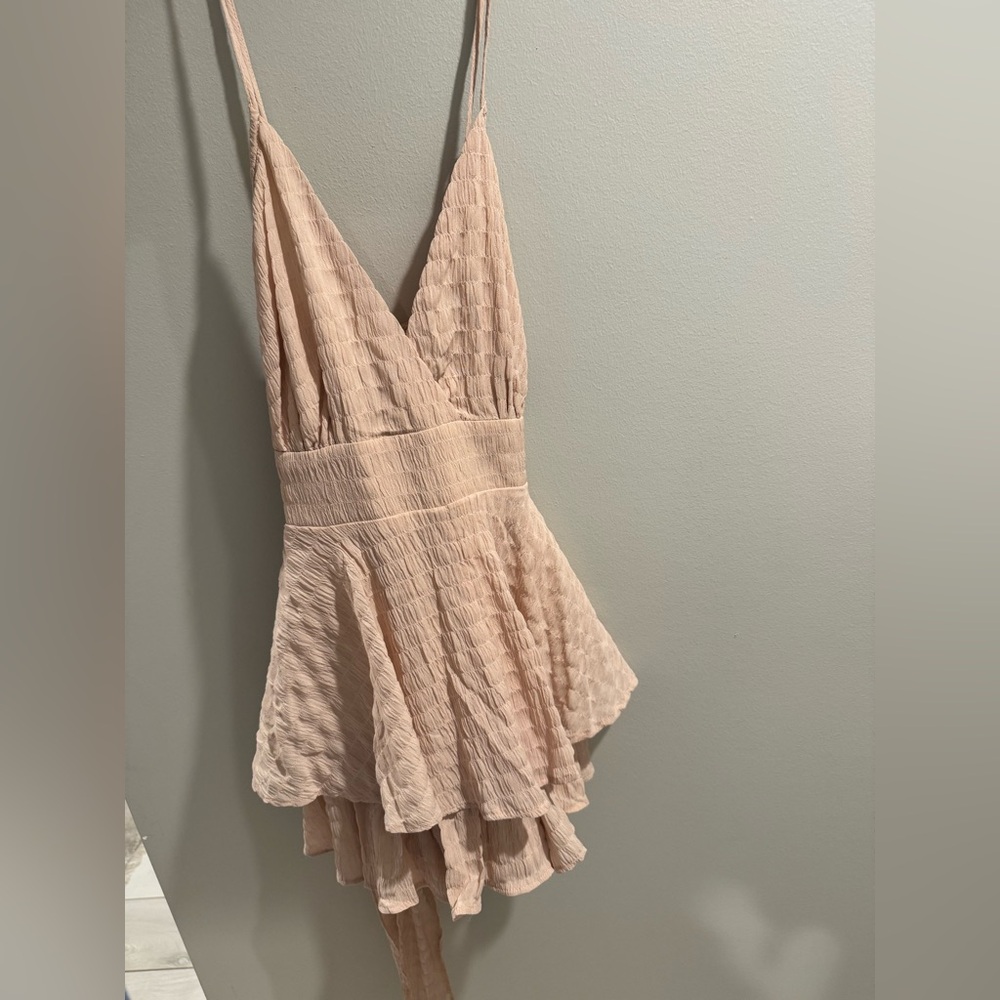 NWT Style Rack cute light pink romper